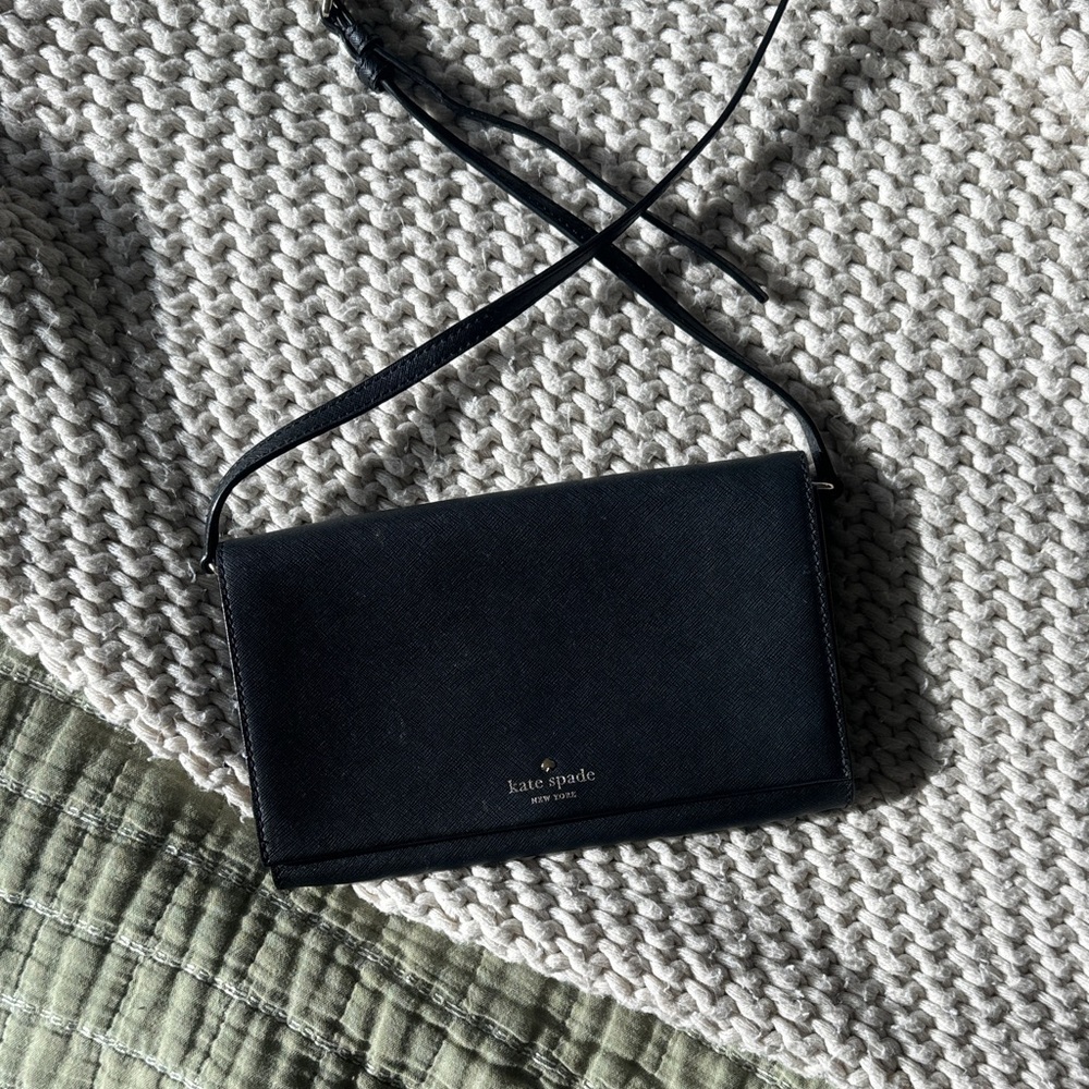 Kate Spade Midnight Black Crossbody Bag